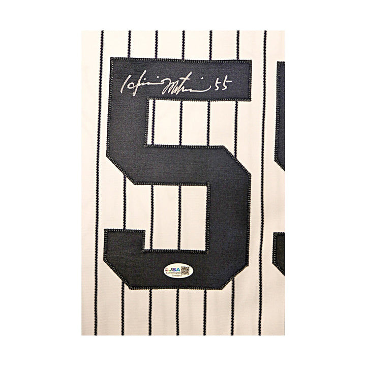 Hideki Matsui Yankees Autographed Signed Majestic Authentic 2008 Jersey JSA