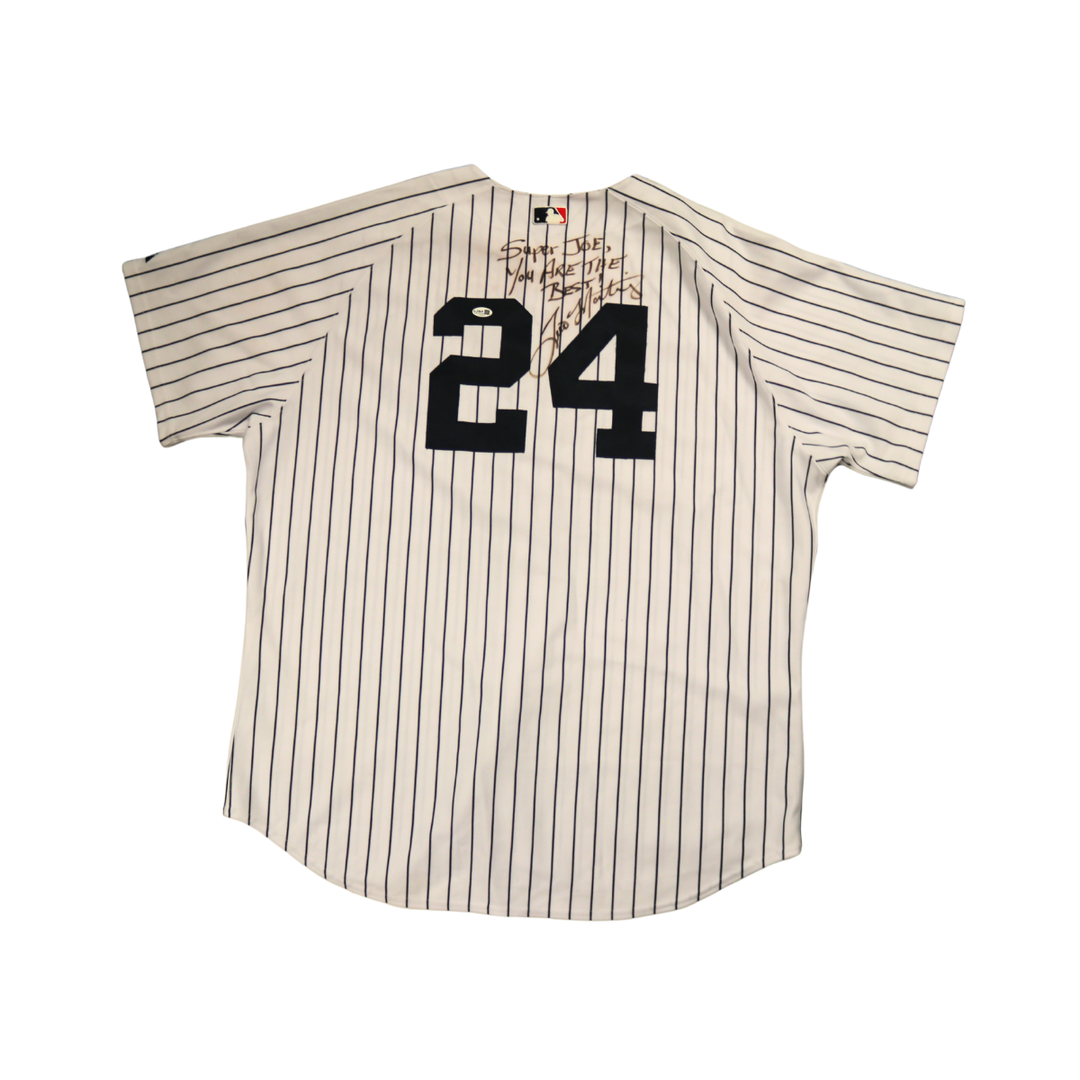 Tino Martinez Yankees Autographed Signed Personalized Majestic Jersey JSA COA
