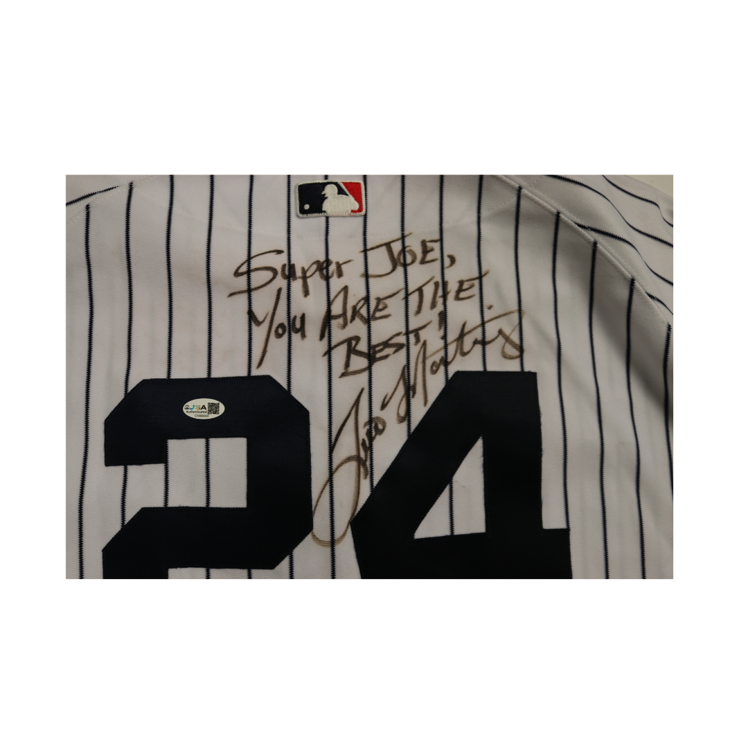 Tino Martinez Yankees Autographed Signed Personalized Majestic Jersey JSA COA