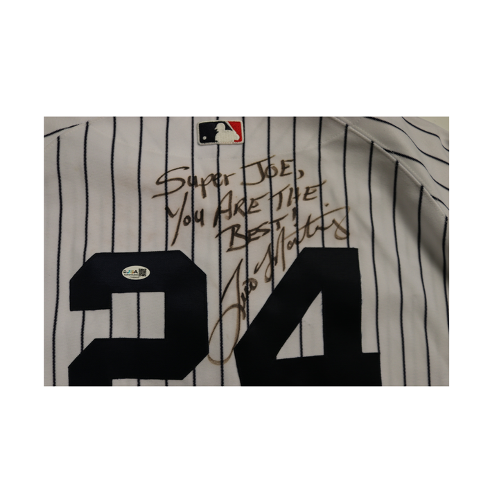 Tino Martinez Yankees Autographed Signed Personalized Majestic Jersey JSA COA