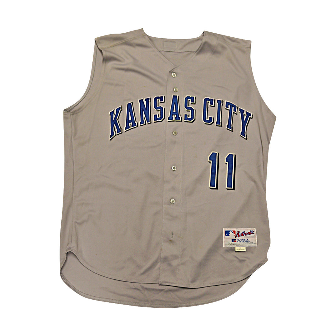Kansas City Royals Mini Me Majestic Authentic Jersey Size 50