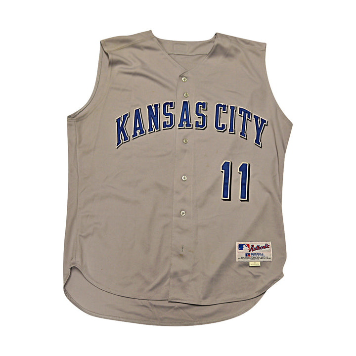 Kansas City Royals Mini Me Majestic Authentic Jersey Size 50