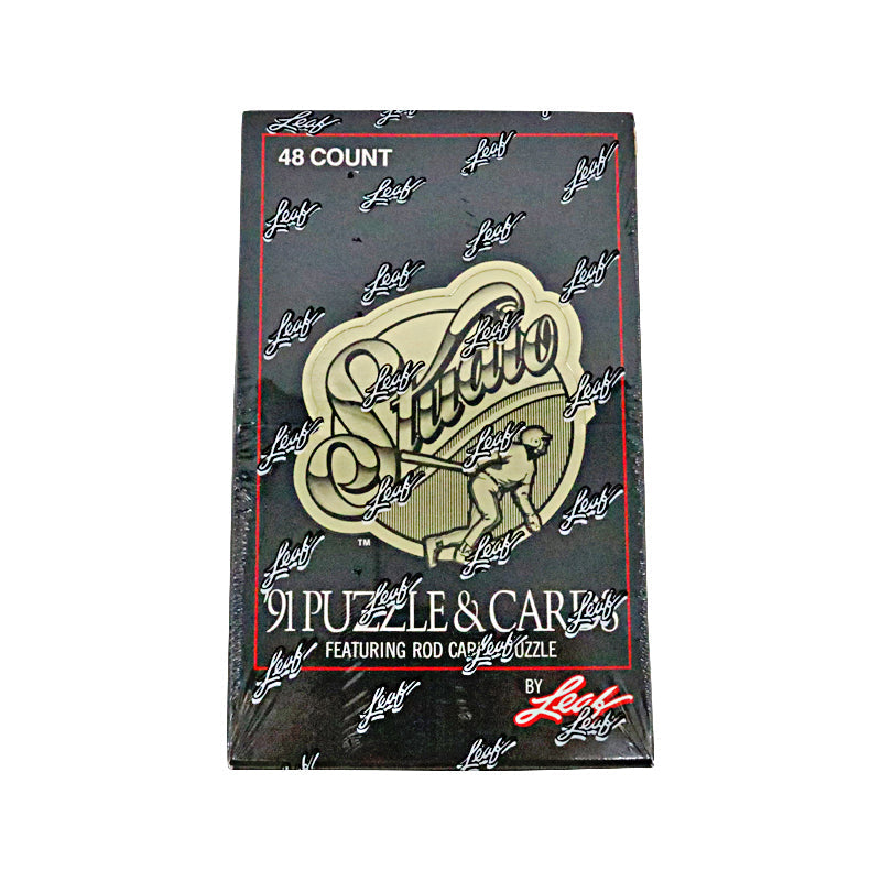 1991 Leaf Studio Baseball Puzzle Cards Sealed Box