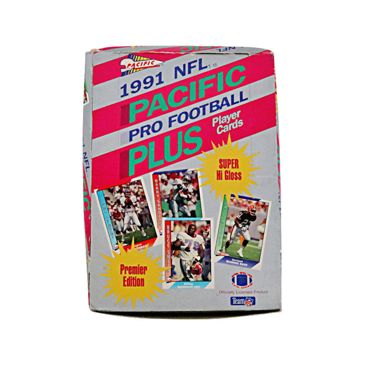 1991 NFL Pacific Pro Football Plus Premier Edition Unsealed Box