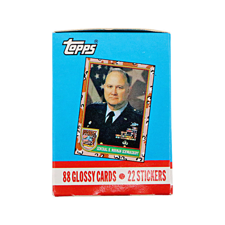 1991 Topps Desert Storm Deluxe Collectors' Edition Complete Set Sealed Box
