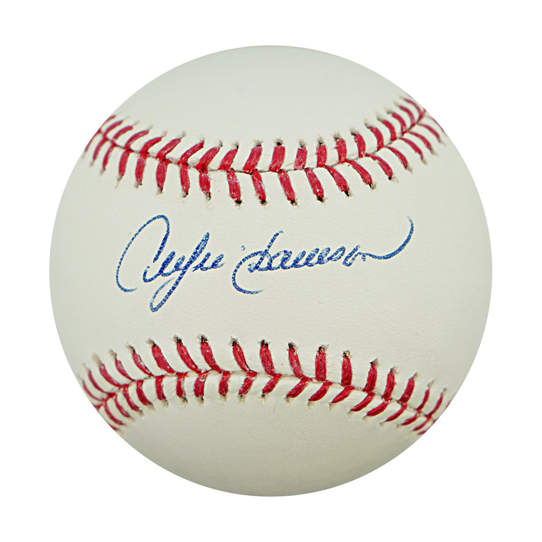 Andre Dawson Cubs Expos Autographed OMLB Baseball JSA COA