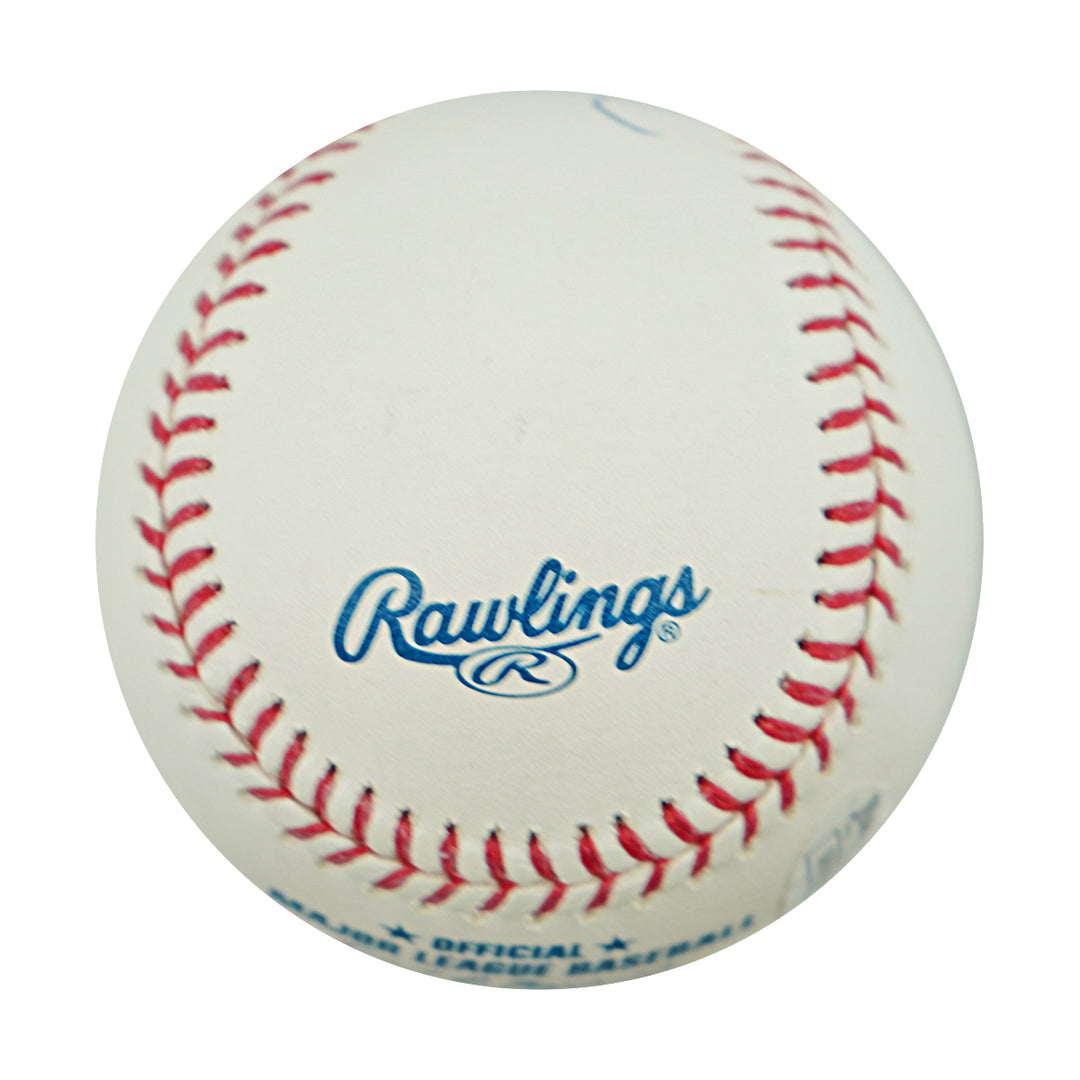 Andre Dawson Cubs Expos Autographed OMLB Baseball JSA COA