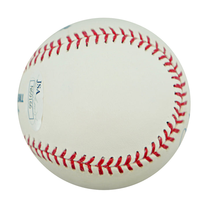 Andre Dawson Cubs Expos Autographed OMLB Baseball JSA COA