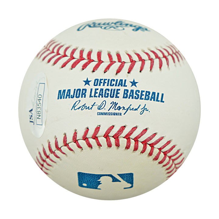 Jim Rice Boston Red Sox Autographed OMLB Baseball JSA COA