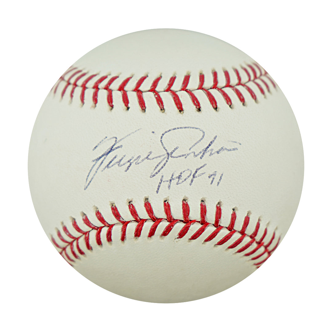 Ferguson Jenkins Chicago Cubs Autographed Inscribed OMLB Baseball JSA COA