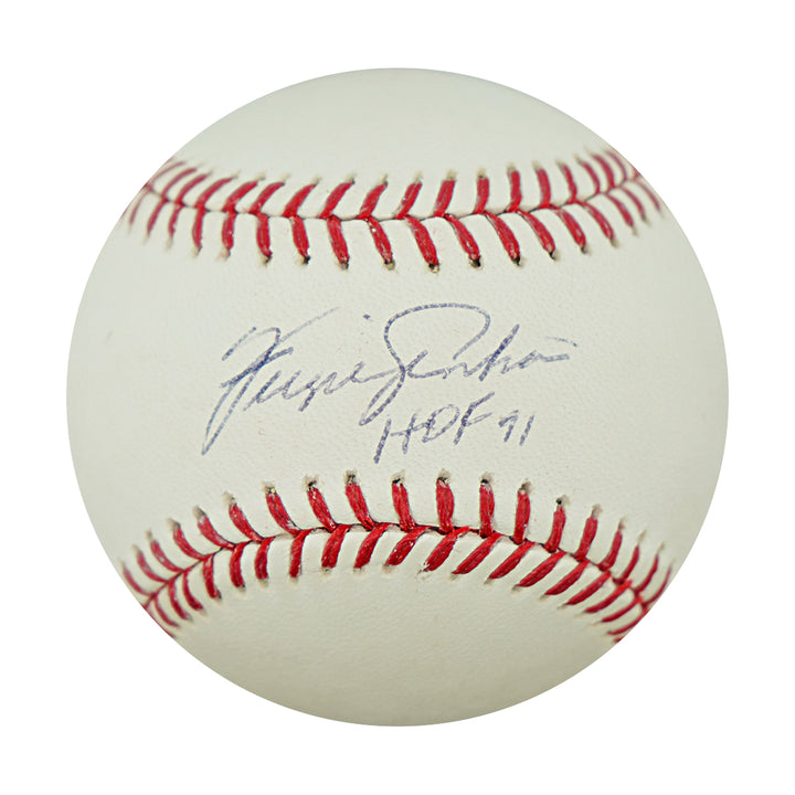 Ferguson Jenkins Chicago Cubs Autographed Inscribed OMLB Baseball JSA COA