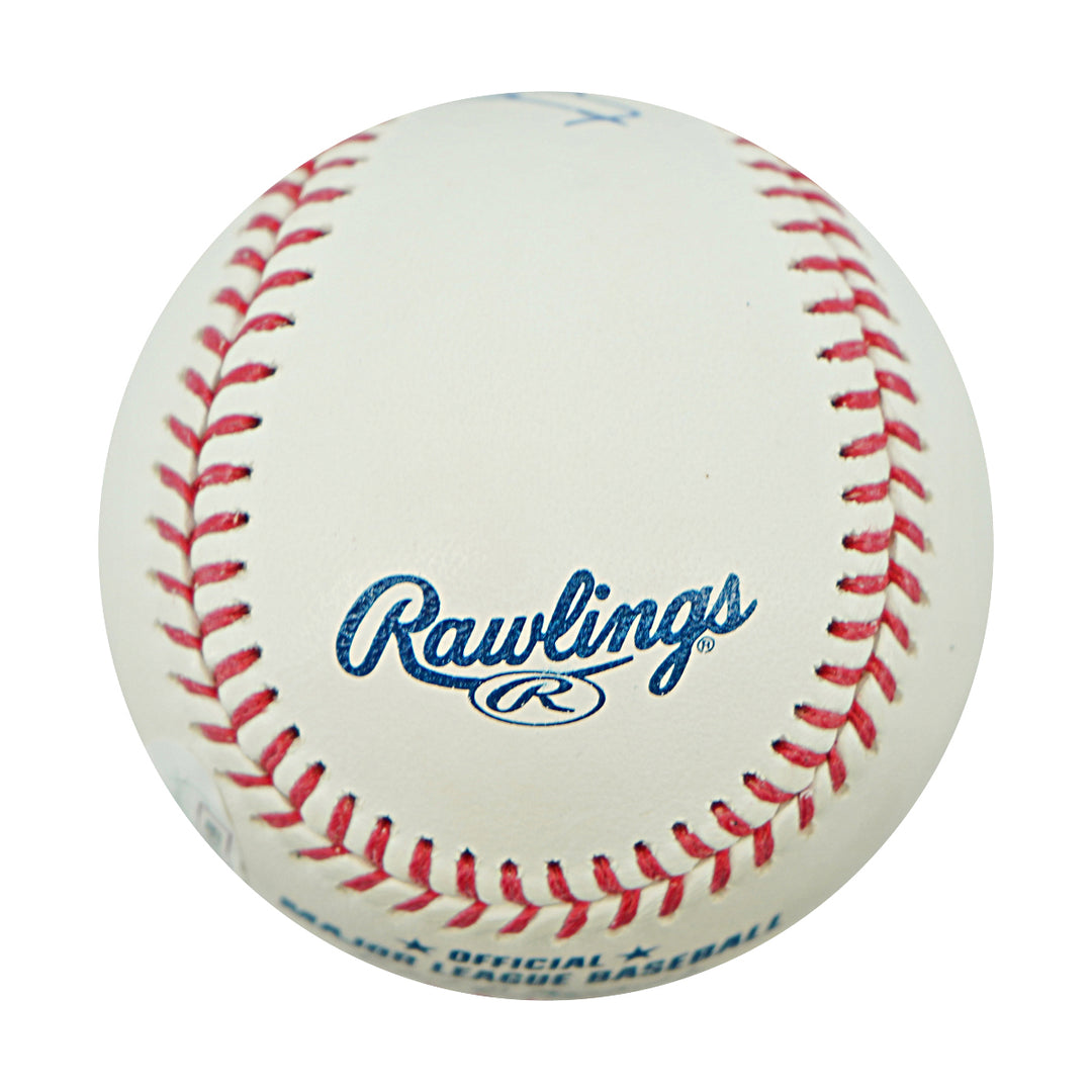 Bert Blyleven Minnesota Twins Autographed Inscribed OMLB Baseball JSA COA