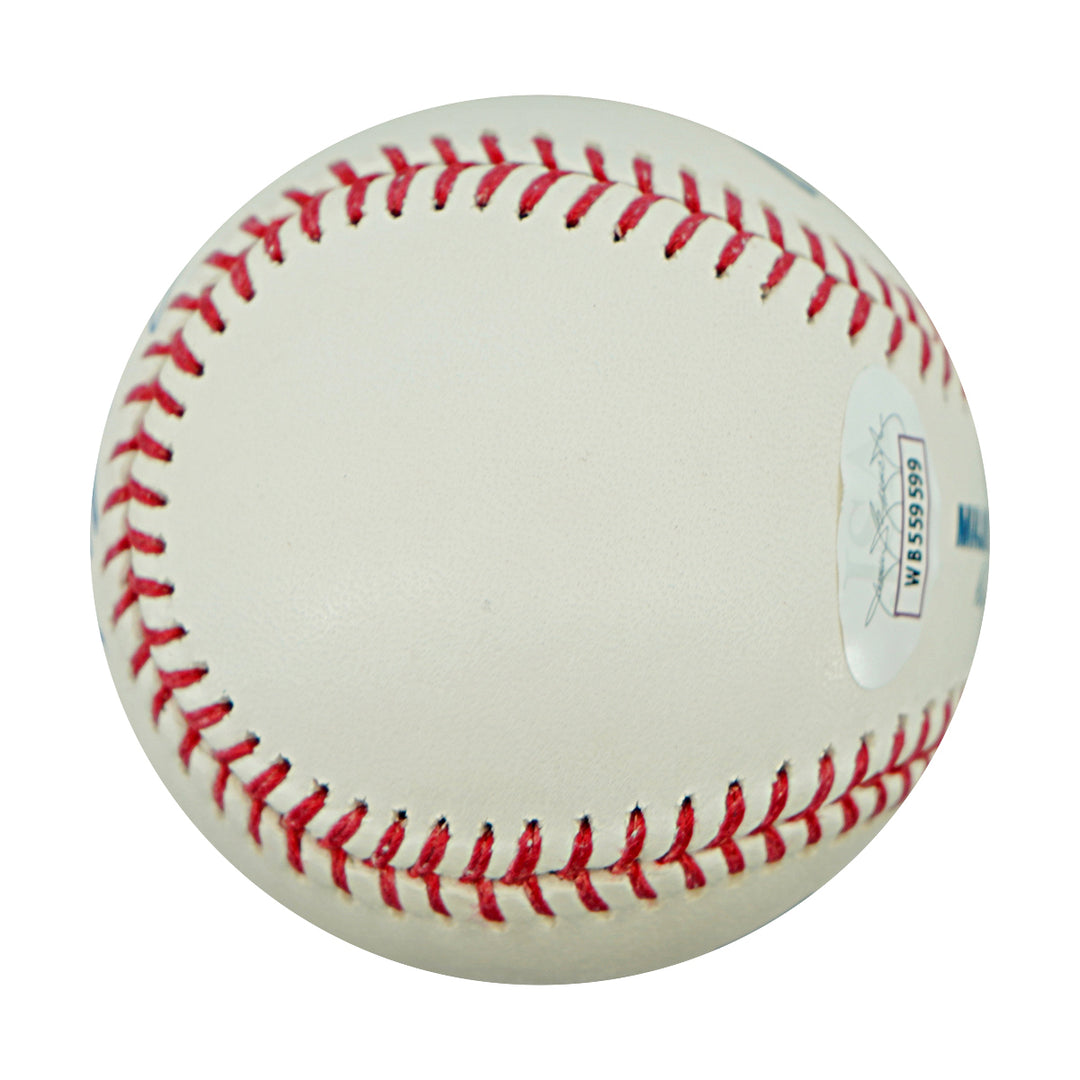 Bert Blyleven Minnesota Twins Autographed Inscribed OMLB Baseball JSA COA