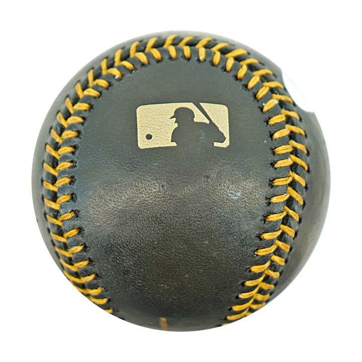 Andruw Jones Atlanta Braves Autographed OMLB Black Baseball JSA COA