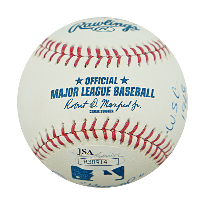 Denny McClain Detroit Tigers Autographed Inscribed Stats and Stories OMLB Baseball JSA COA