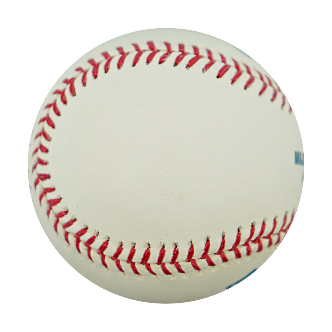 Mickey Rivers New York Yankees Autographed Inscribed OMLB Baseball JSA COA