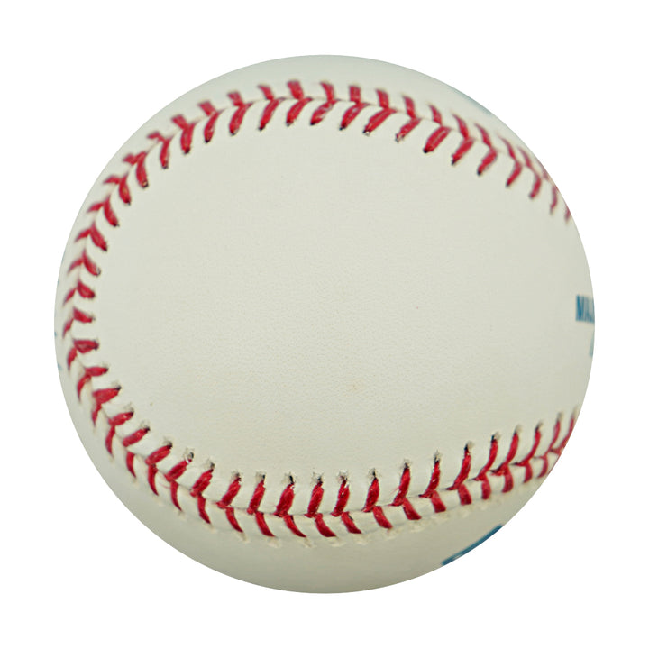 Mickey Rivers New York Yankees Autographed Inscribed OMLB Baseball JSA COA