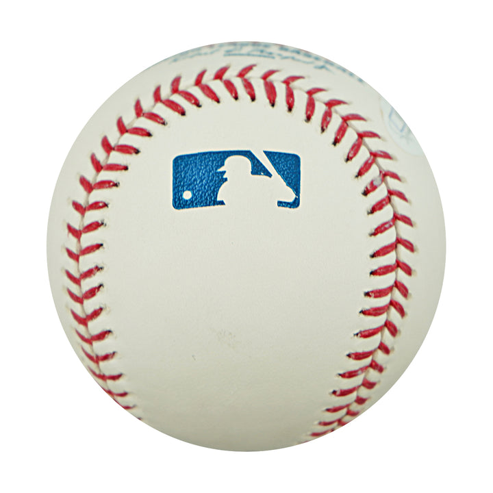 Mickey Rivers New York Yankees Autographed Inscribed OMLB Baseball JSA COA