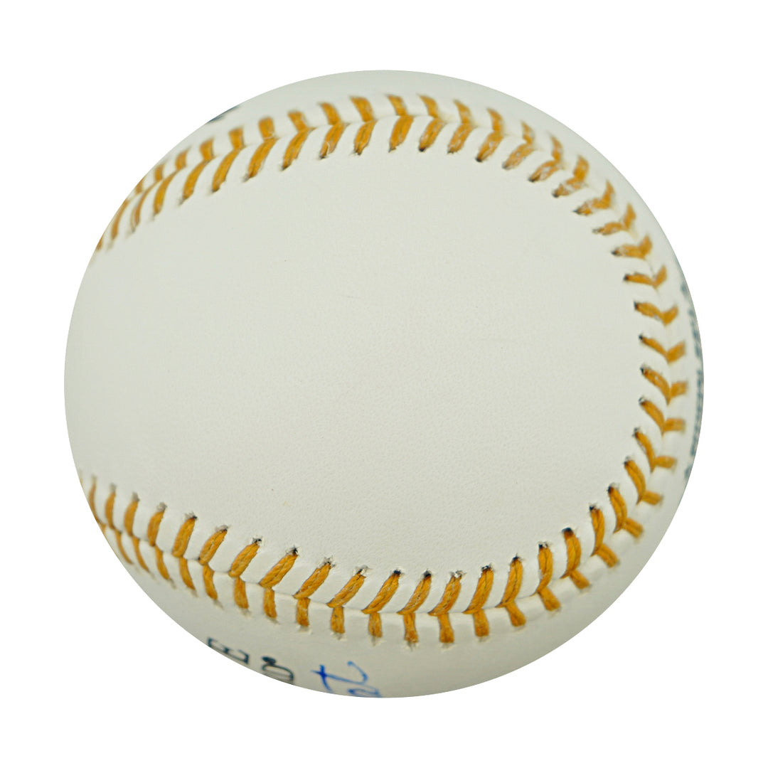 Jim Katt Saint Louis Cardinals Autographed Gold Glove Baseball JAS COA
