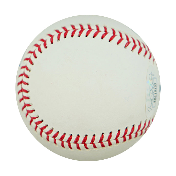 Oswald Peraza Yankees Angels Autographed OMLB Baseball JSA COA