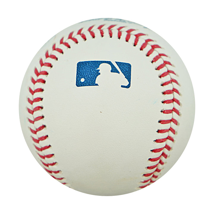 Oswald Peraza Yankees Angels Autographed OMLB Baseball JSA COA