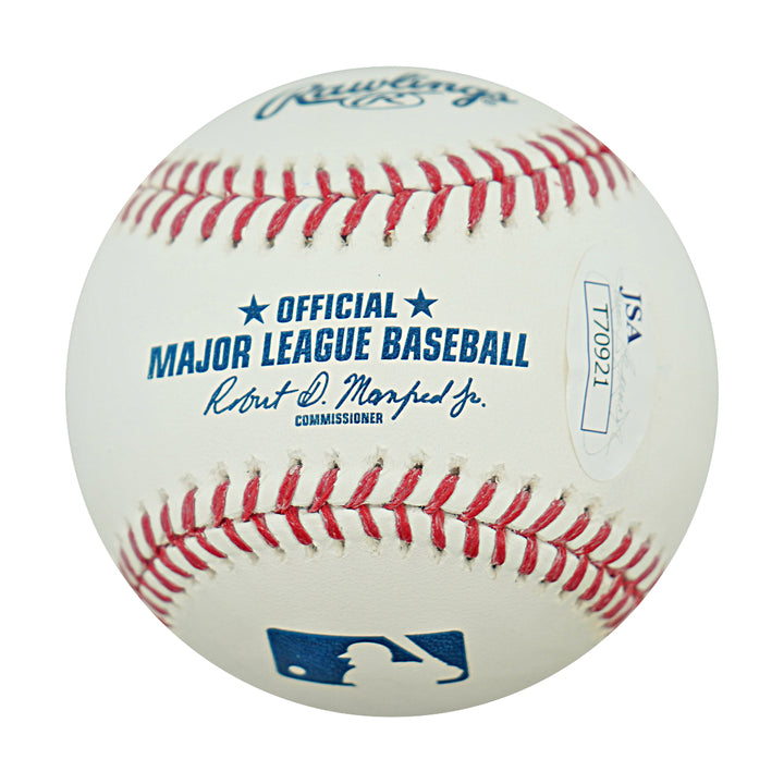 Dave Winfield New York Yankees Autographed OMLB Baseball JSA COA