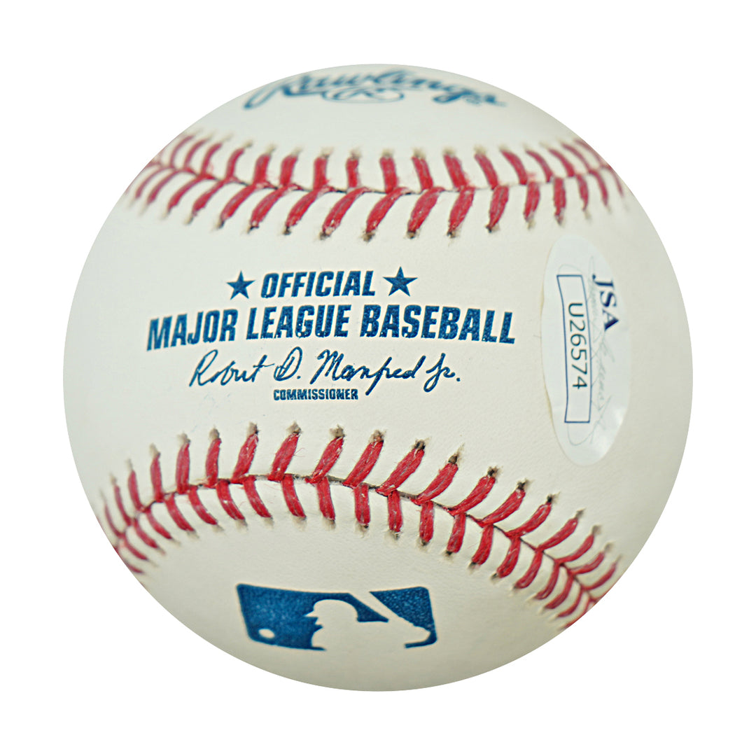 Goose Gossage New York Yankees Autographed Inscribed OMLB Baseball JSA COA