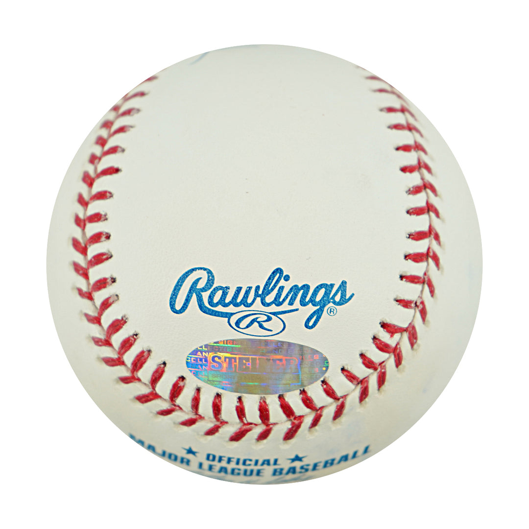 Tony Perez Cincinnati Reds Autographed Inscribed OMLB Baseball Steiner COA