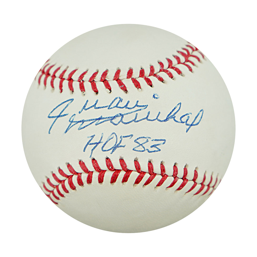 Juan Marichal San Francisco Giants Autographed Inscribed OMLB Baseball Steiner COA