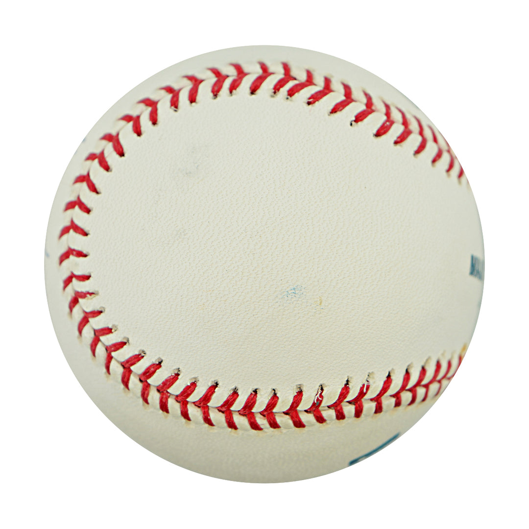 George Kell Detroit Tigers Autographed OMLB Baseball Steiner COA