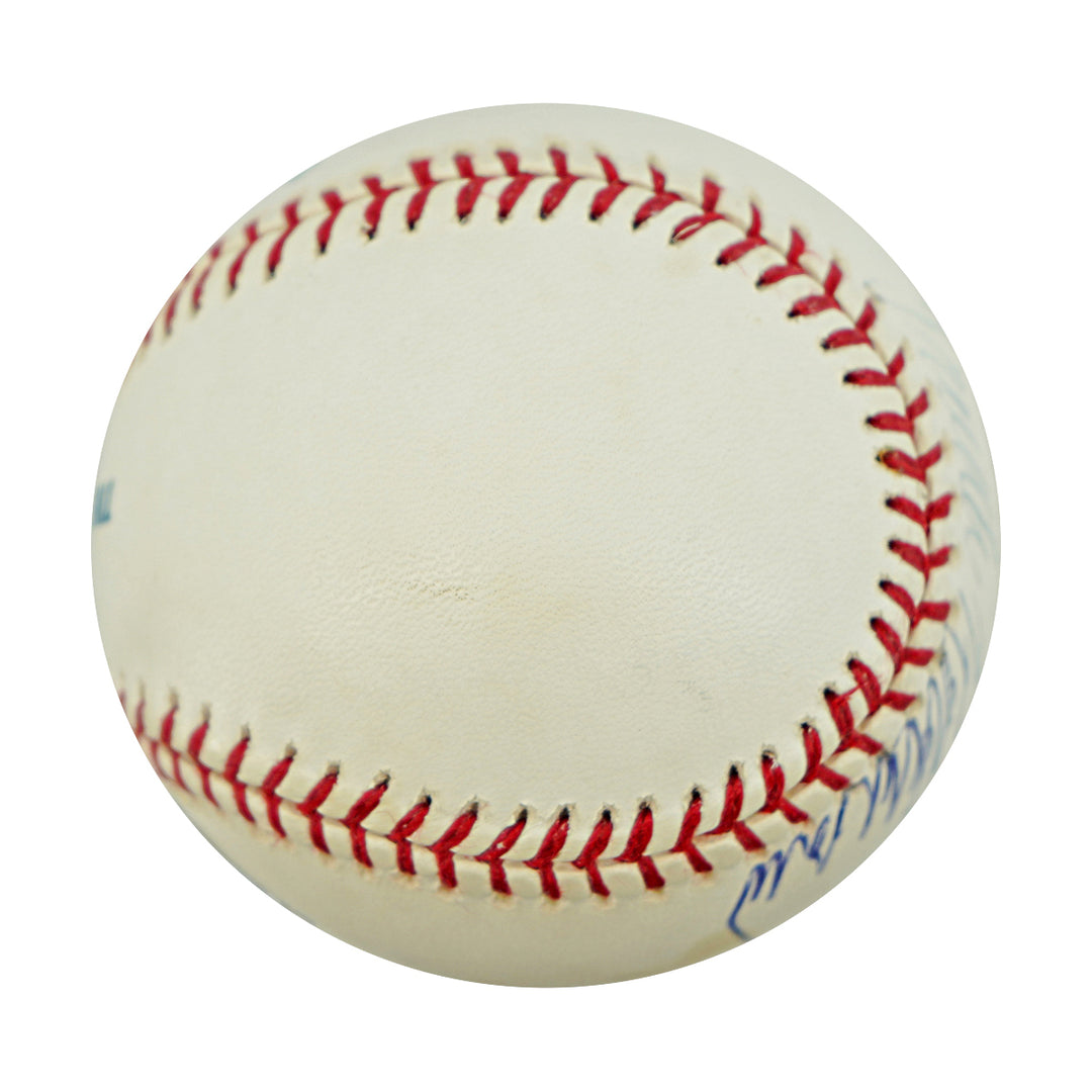 Frank Robinson Baltimore Orioles Autographed OMLB Baseball Beckett COA