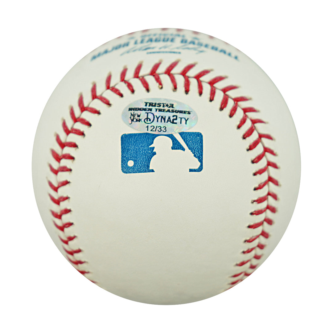Mike Mussina Baltimore Orioles Autographed OMLB Baseball TRISTAR Holo