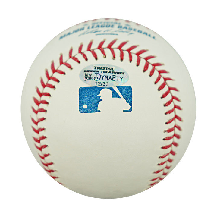 Mike Mussina Baltimore Orioles Autographed OMLB Baseball TRISTAR Holo