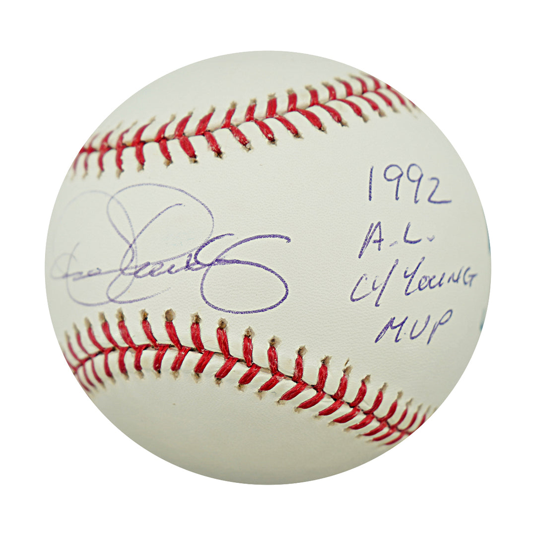 Dennis Eckersley Oakland Athletics Autographed OMLB TRISTAR Holo