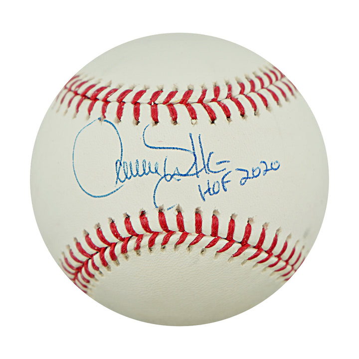 Larry Walker Expo Rockies Autographed Inscribed OMLB Baseball TRISTAR Holo