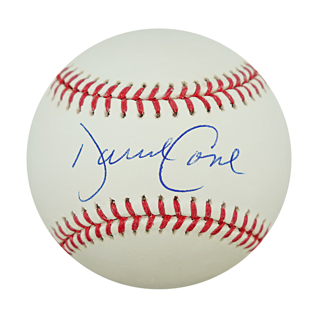 David Cone Yankees Mets Autographed OMLB Baseball TRISTAR Holo