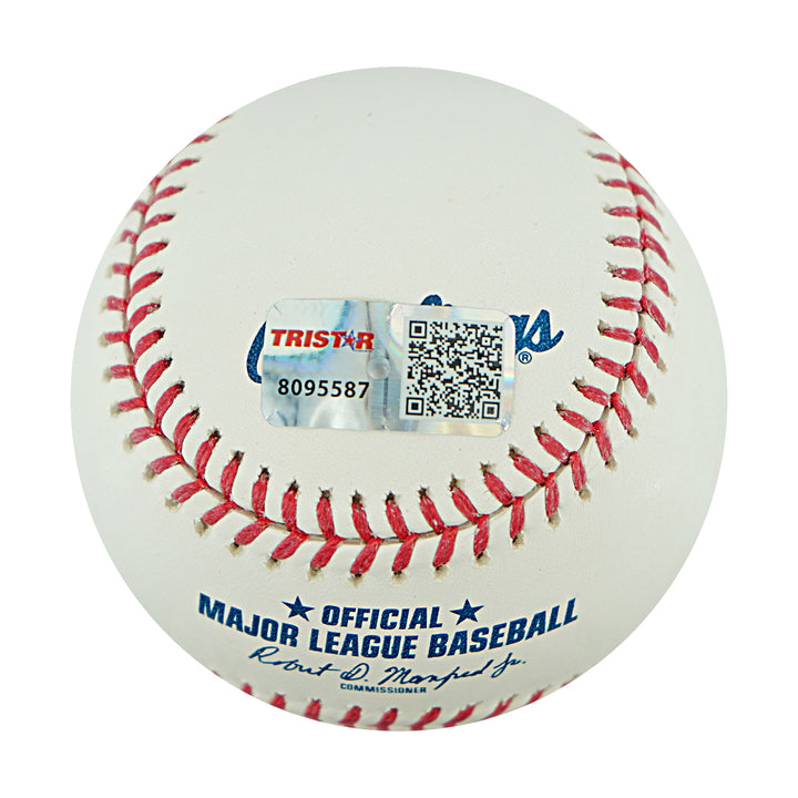 David Cone Yankees Mets Autographed OMLB Baseball TRISTAR Holo