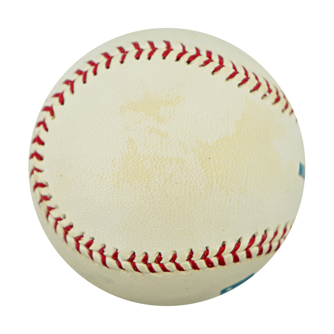 Don Larsen New York Yankees Autographed Inscribed OMLB Baseball Steiner COA/All American Holo