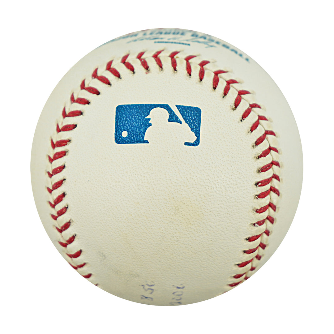 Don Larsen New York Yankees Autographed Inscribed OMLB Baseball Steiner COA/All American Holo