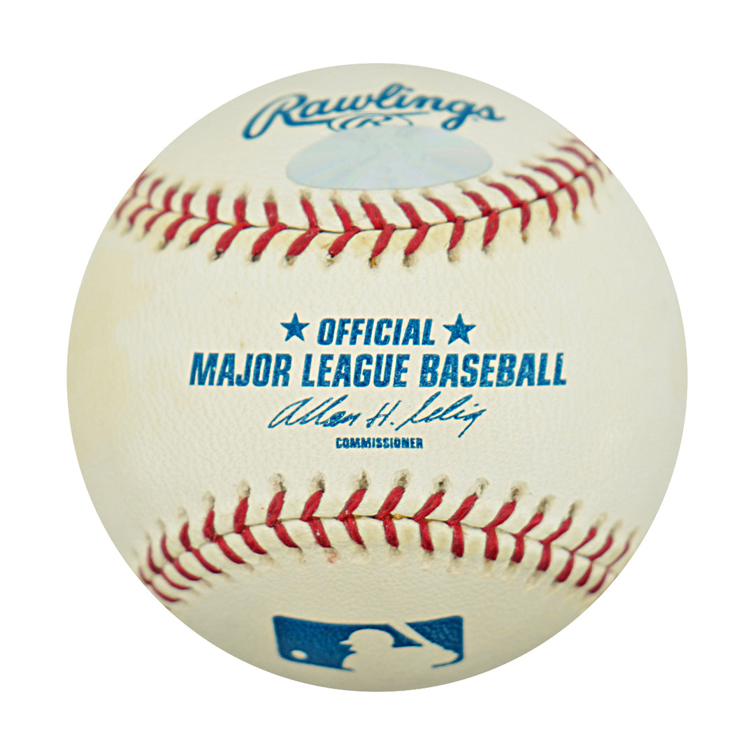 Don Larsen New York Yankees Autographed Inscribed OMLB Baseball Steiner COA/All American Holo