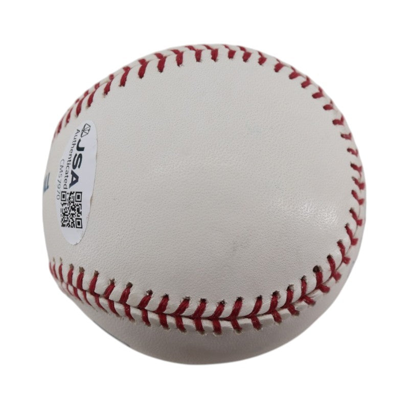 Clete Boyer New York Yankees Autographed Inscribed OMLB Baseball JSA COA