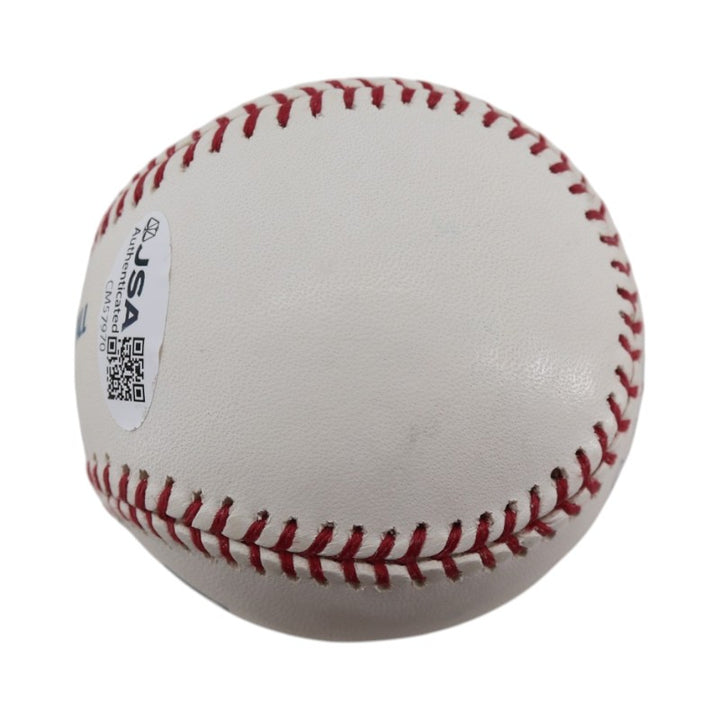 Clete Boyer New York Yankees Autographed Inscribed OMLB Baseball JSA COA