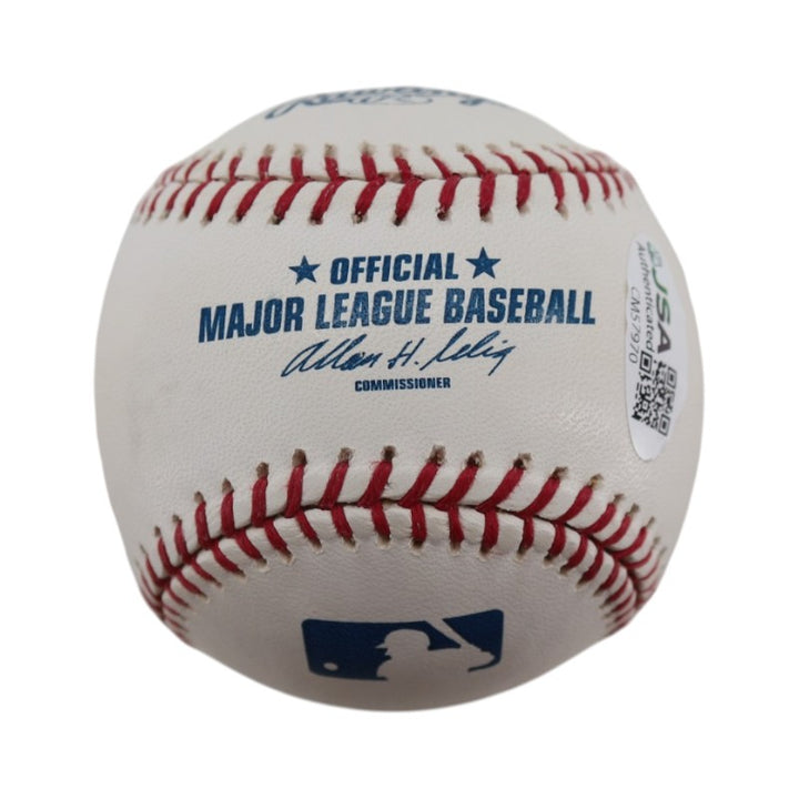 Clete Boyer New York Yankees Autographed Inscribed OMLB Baseball JSA COA