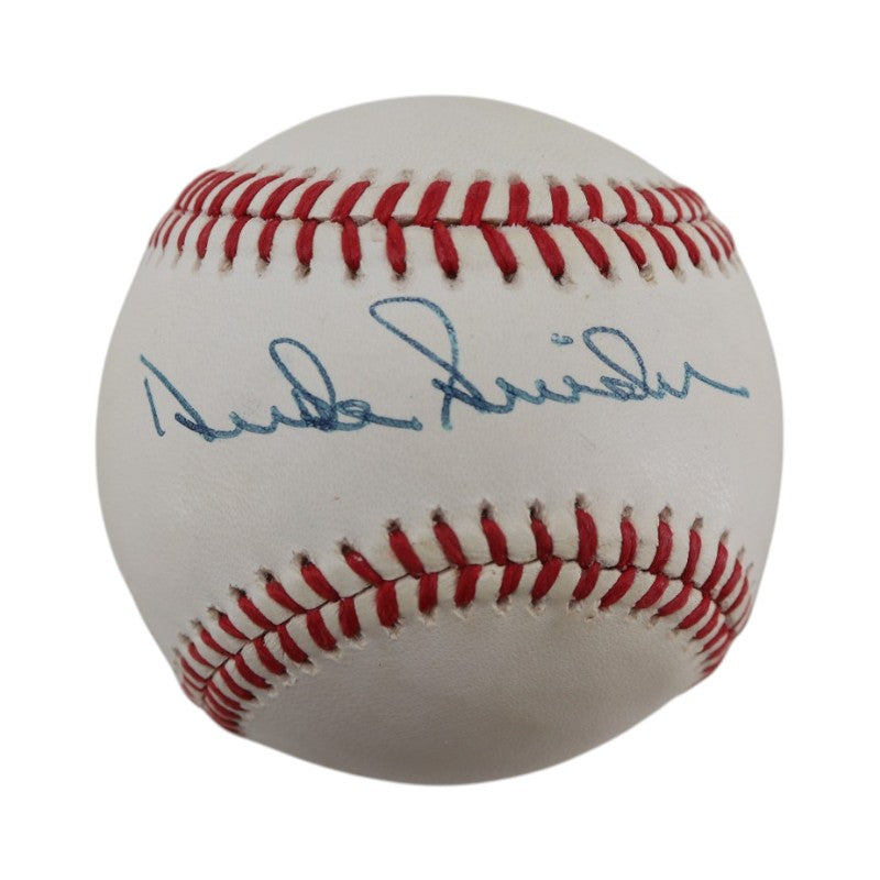 Duke Snider Los Angeles Dodgers Autographed ONL Baseball JSA COA