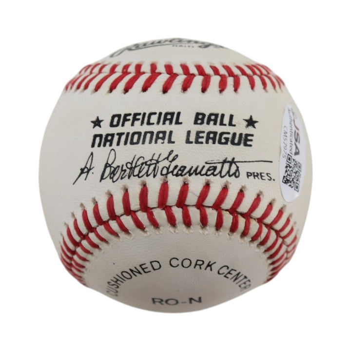 Duke Snider Los Angeles Dodgers Autographed ONL Baseball JSA COA
