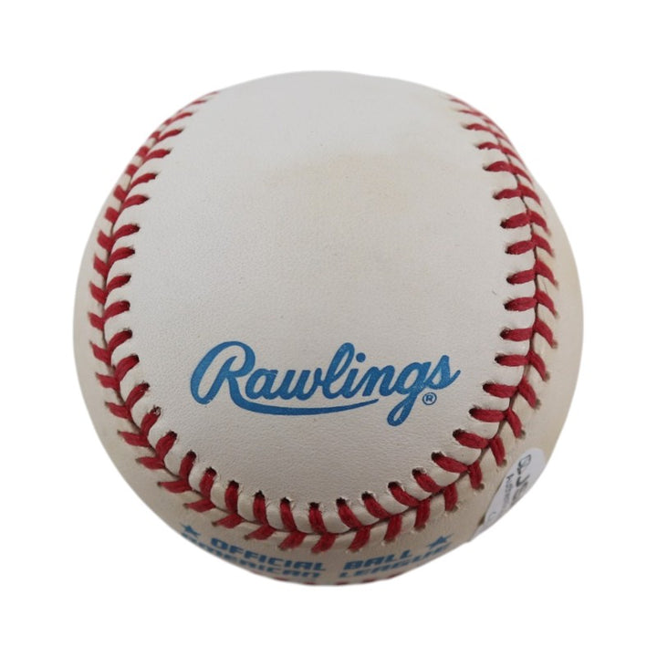 Jimmy Key Yankees Blue Jays Autographed OAL Baseball JSA COA