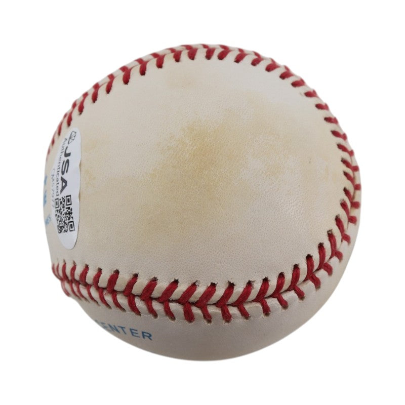 Jimmy Key Yankees Blue Jays Autographed OAL Baseball JSA COA