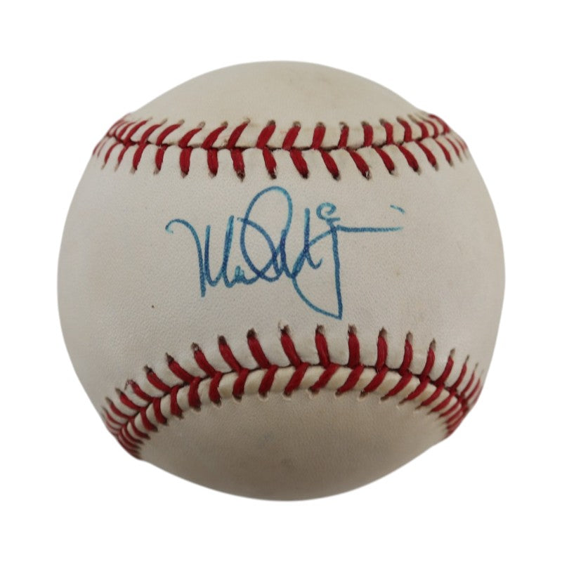 Mark McGuire Oakland Athletics Autographed OAL Baseball  JSA COA
