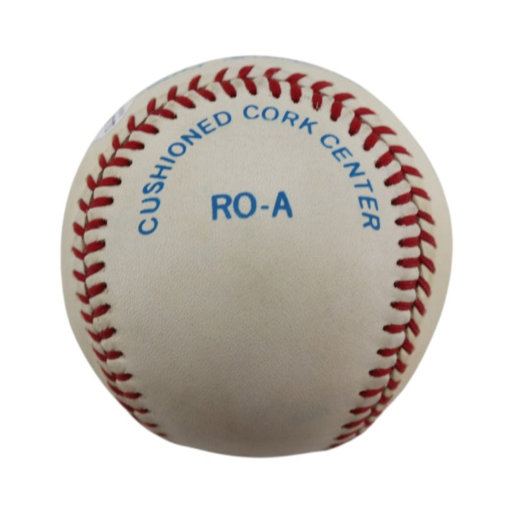 Mark McGuire Oakland Athletics Autographed OAL Baseball  JSA COA