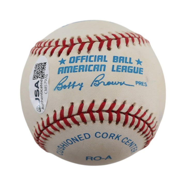 Cal Ripken Jr. Baltimore Orioles Autographed OAL Baseball JSA COA